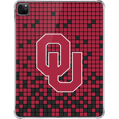 University of Oklahoma Sooners Red Digi iPad Pro 11in (2024) Clear Case