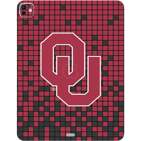 University of Oklahoma Sooners Red Digi iPad Pro 13in M4 (2024) Skin