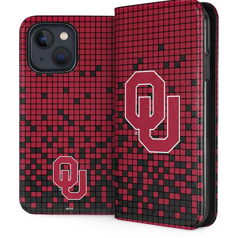 University of Oklahoma Sooners Red Digi iPhone 13 Folio Case