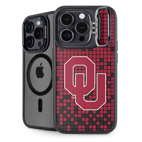 University of Oklahoma Sooners Red Digi iPhone 14 Pro Max Kickstand Case