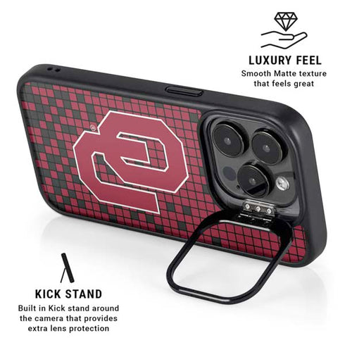 University of Oklahoma Sooners Red Digi iPhone 14 Pro Max Kickstand Case