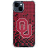 University of Oklahoma Sooners Red Digi iPhone 15 Clear Case