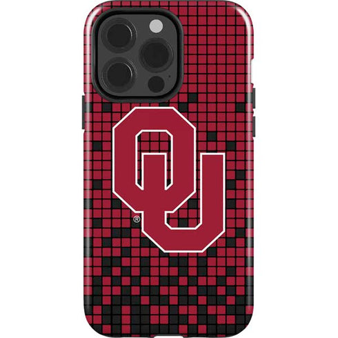 University of Oklahoma Sooners Red Digi iPhone 15 Pro Impact Case