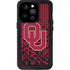 University of Oklahoma Sooners Red Digi iPhone 15 Pro Waterproof Case