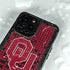 University of Oklahoma Sooners Red Digi iPhone 15 Pro Waterproof Case