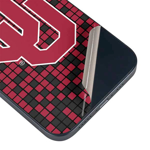 University of Oklahoma Sooners Red Digi iPhone 15 Skin