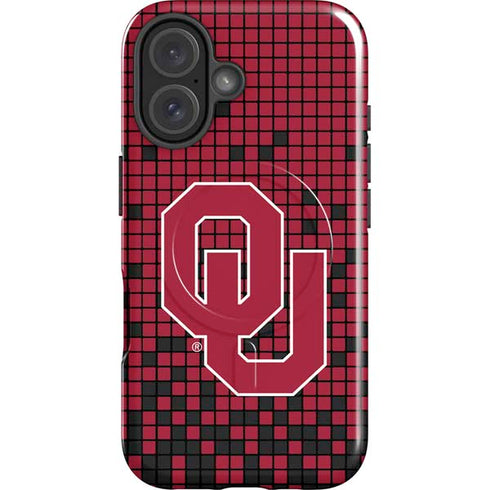 University of Oklahoma Sooners Red Digi iPhone 16 Magsafe Impact Case