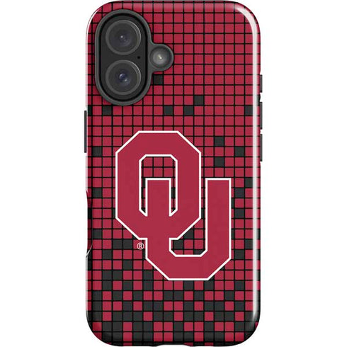 University of Oklahoma Sooners Red Digi iPhone 16 Plus Impact Case