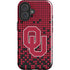 University of Oklahoma Sooners Red Digi iPhone 16 Plus Impact Case
