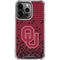 University of Oklahoma Sooners Red Digi iPhone 16 Pro Clear Case