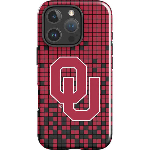 University of Oklahoma Sooners Red Digi iPhone 16 Pro Max Impact Case
