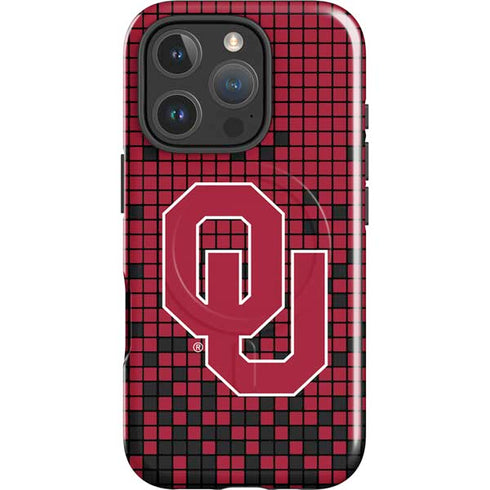 University of Oklahoma Sooners Red Digi iPhone 16 Pro Max Magsafe Impact Case