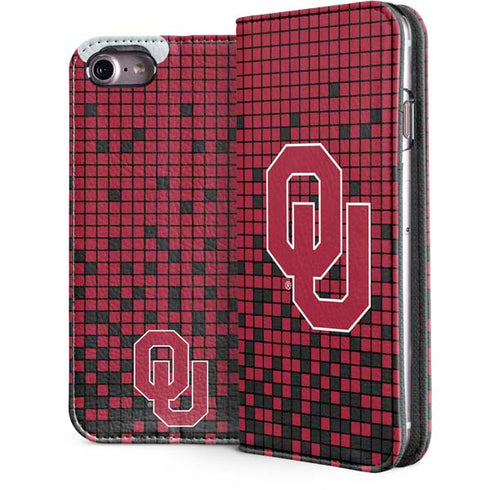 University of Oklahoma Sooners Red Digi iPhone 7 Folio Case