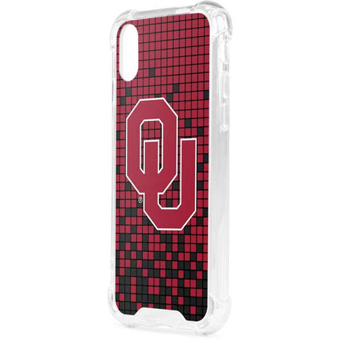 University of Oklahoma Sooners Red Digi iPhone XS Clear Case