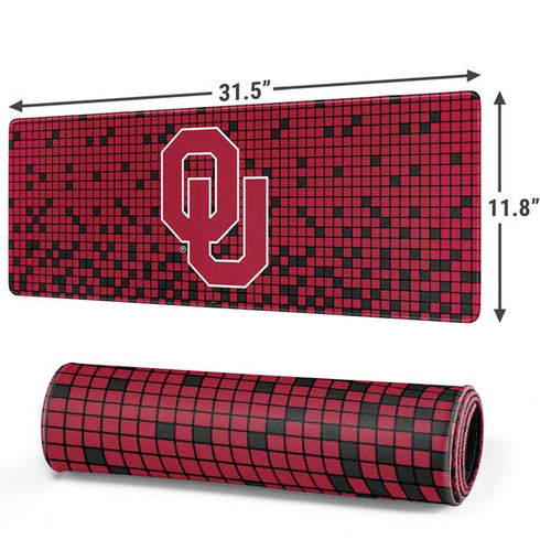 University of Oklahoma Sooners Red Digi Gaming Mouse Pad