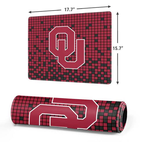 University of Oklahoma Sooners Red Digi Gaming Mouse Pad