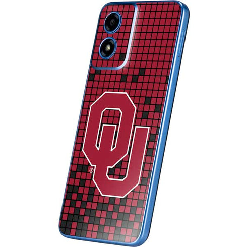 University of Oklahoma Sooners Red Digi Moto G Play 4G (2024) Skin