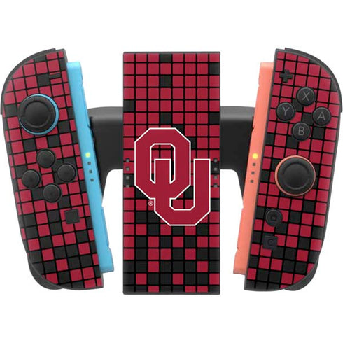 University of Oklahoma Sooners Red Digi Nintendo Switch 2 (2025) Joy-Con Controller Skin