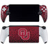 University of Oklahoma Sooners Red Digi PlayStation Portal Remote Player Skin