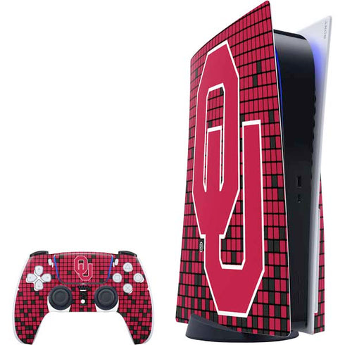 University of Oklahoma Sooners Red Digi PlayStation PS5 Skins