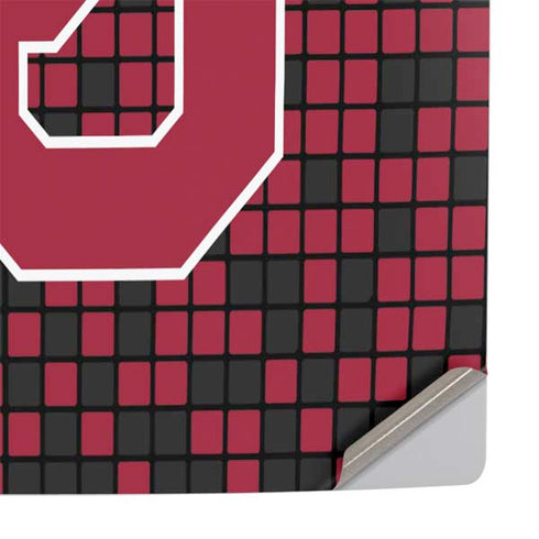 University of Oklahoma Sooners Red Digi PS5 Pro Console Skin