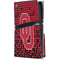 University of Oklahoma Sooners Red Digi PS5 Pro Disk Console Skin
