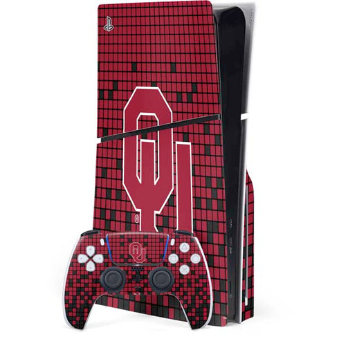 University of Oklahoma Sooners Red Digi PlayStation PS5 Skins