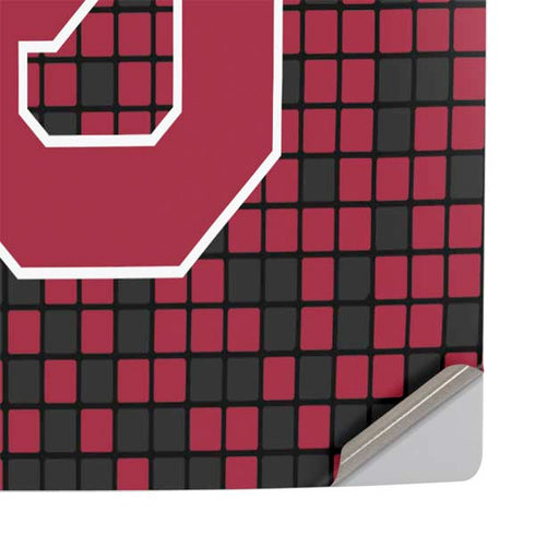 University of Oklahoma Sooners Red Digi PS5 Slim Digital Edition Console Skin