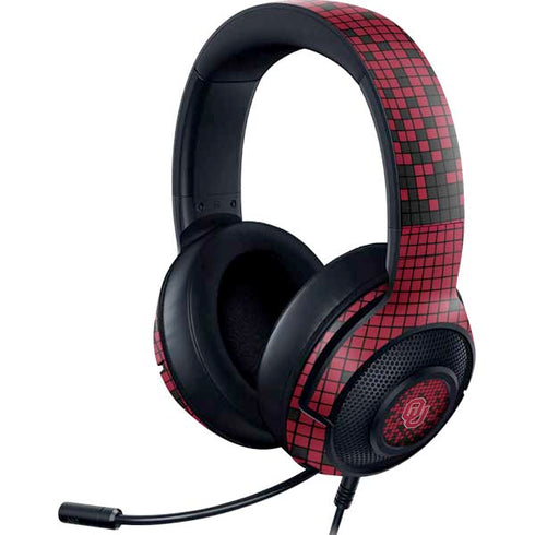 University of Oklahoma Sooners Red Digi Razer Kraken X Skin