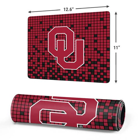 University of Oklahoma Sooners Red Digi Gaming Mouse Pad