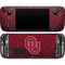 University of Oklahoma Sooners Red Digi Steam Deck Handheld Gaming Computer OLED Skin
