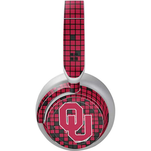 University of Oklahoma Sooners Red Digi Surface Headphones Skin