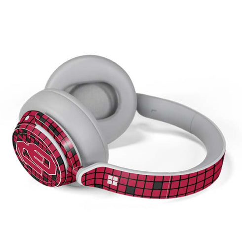 University of Oklahoma Sooners Red Digi Surface Headphones Skin