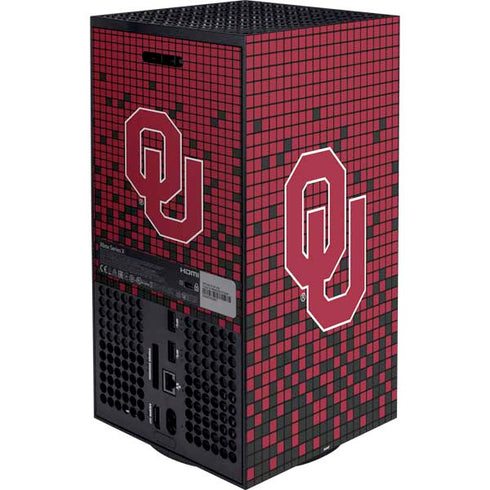 University of Oklahoma Sooners Red Digi Xbox Series X Bundle Skin