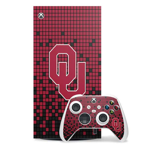 University of Oklahoma Sooners Red Digi Xbox Series X Skins