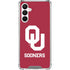 University of Oklahoma Sooners Red Galaxy A16 5G Clear Case