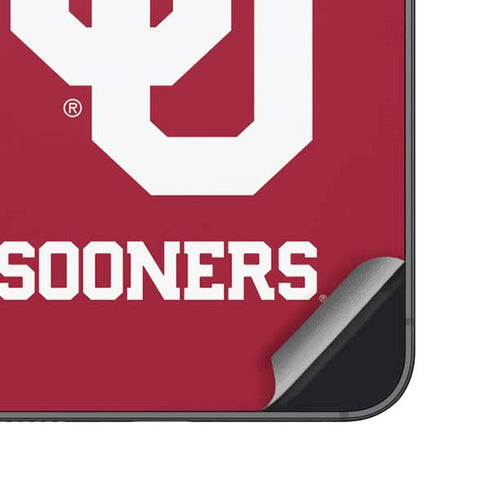 University of Oklahoma Sooners Red Galaxy A16 5G Skin