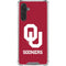 University of Oklahoma Sooners Red Galaxy A17 Clear Case