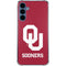 University of Oklahoma Sooners Red Galaxy A35 5G Clear Case