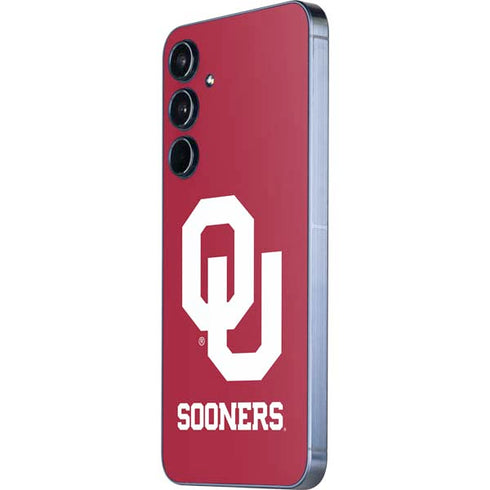 University of Oklahoma Sooners Red Galaxy A35 5G Skin