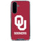 University of Oklahoma Sooners Red Galaxy A36 5G Clear Case