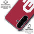 University of Oklahoma Sooners Red Galaxy A36 5G Clear Case