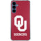 University of Oklahoma Sooners Red Galaxy A55 5G Clear Case