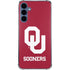 University of Oklahoma Sooners Red Galaxy A55 5G Clear Case