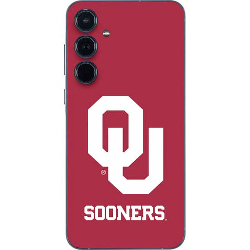 University of Oklahoma Sooners Red Galaxy A55 5G Skin