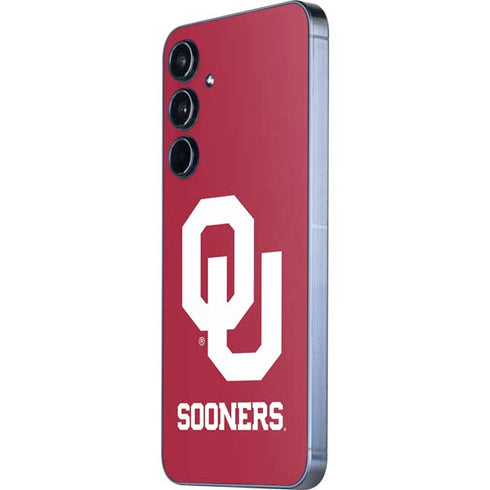 University of Oklahoma Sooners Red Galaxy A55 5G Skin