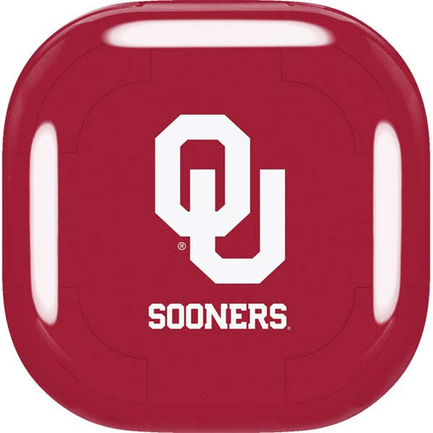 University of Oklahoma Sooners Red Galaxy Buds Live Skin