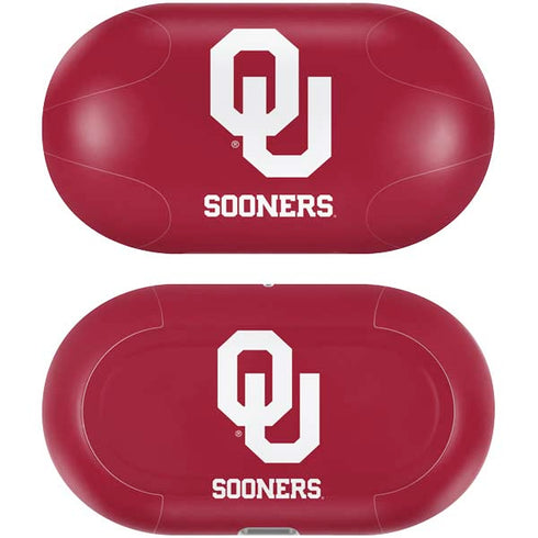 University of Oklahoma Sooners Red Galaxy Buds Plus Skin