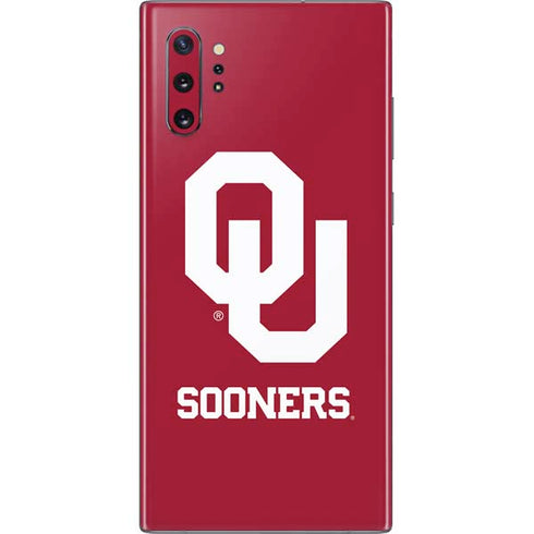University of Oklahoma Sooners Red Galaxy Note 10 Plus Skin