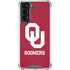 University of Oklahoma Sooners Red Galaxy S22 Clear Case